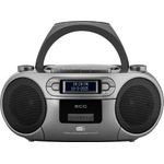 TV, Audio-Video si Foto - Portabile audio - Radio - Sistem audio ECG CDR 990 DAB, 2 x 2 W RMS, Radio FM, USB, CD Player, Casetofon MP3, GRI - Infinity.ro