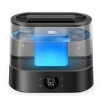 Electronice si Electrocasnice - Climatizare si sisteme de incalzire - Aparate filtrare aer - Umidificatoare - Umidificator aer Dreo DR-HHM010S Smart,4l,250ml/h,3 trepte umidificare, Senzor de Umiditate, Mod Auto,Aromaterapie,Negru - Infinity.ro