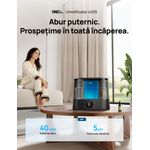 Electronice si Electrocasnice - Climatizare si sisteme de incalzire - Aparate filtrare aer - Umidificatoare - Umidificator aer Dreo DR-HHM010S Smart,4l,250ml/h,3 trepte umidificare, Senzor de Umiditate, Mod Auto,Aromaterapie,Negru - Infinity.ro