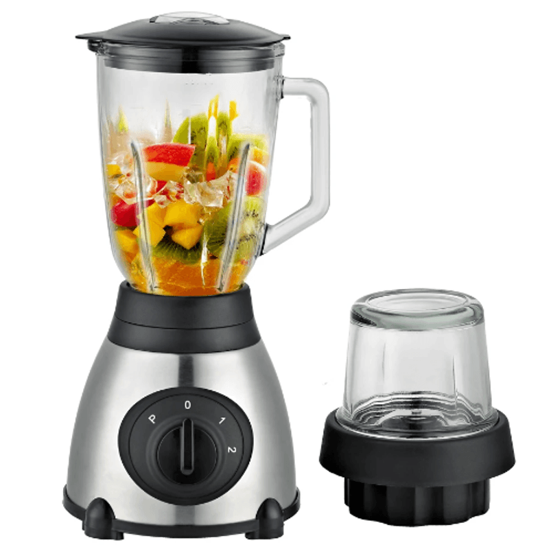 Electronice si Electrocasnice - Electrocasnice bucatarie - Mixere, tocatoare & roboti de bucatarie - Blendere si mini tocatoare - Blender multifunctional Andowl Q FR60 putere 1000W 2in1 3 Viteze - Infinity.ro