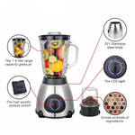 Electronice si Electrocasnice - Electrocasnice bucatarie - Mixere, tocatoare & roboti de bucatarie - Blendere si mini tocatoare - Blender multifunctional Andowl Q FR60 putere 1000W 2in1 3 Viteze - Infinity.ro