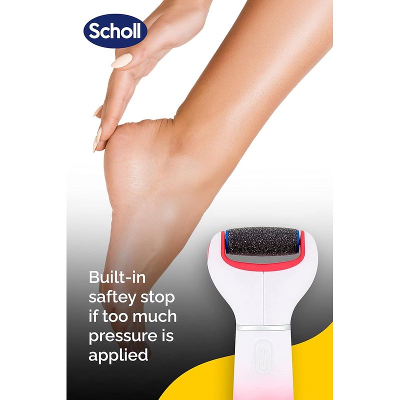 Ingrijire personala si Cosmetice - Manichiura si pedichiura - Pile cosmetice - Pila electrica pentru calcai Scholl Velvet Smooth cu cap rotativ extra dur, cristale de diamant, roz - Infinity.ro