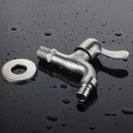 Casa si Gradina - Sanitare - Chiuveta bucatarie si accesorii - Baterii bucatarie - Robinet din inox HAWIRE, Montare in exterior si interior, Pentru butoaie, gradina, bucatarie si baie - Infinity.ro