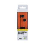 TV, Audio-Video si Foto - Portabile audio - Casti audio - Casti JVC HA-FR15-B-EF, Cu fir, In-Ear, Microfon, mufa in L compatibila cu iPhone, Negru - Infinity.ro