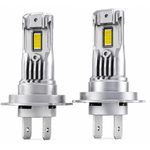 Auto si Moto - Electrice auto - Iluminare si semnalizare - Becuri auto - Set 2 becuri auto LED FQ5 H7 cu ventilator 12V putere 180W culoare 6000K 2 SMD 10000LM/bec - Infinity.ro