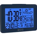 TV, Audio-Video si Foto - Optica, astronomie si metrologie - Meteorologie - Statii meteorologice - Statie meteo interior-exterior ECG MS 200 Grey, senzor extern fara fir, LCD, ceas, alarma - Infinity.ro