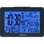 TV, Audio-Video si Foto - Optica, astronomie si metrologie - Meteorologie - Statii meteorologice - Statie meteo interior-exterior ECG MS 200 Grey, senzor extern fara fir, LCD, ceas, alarma - Infinity.ro