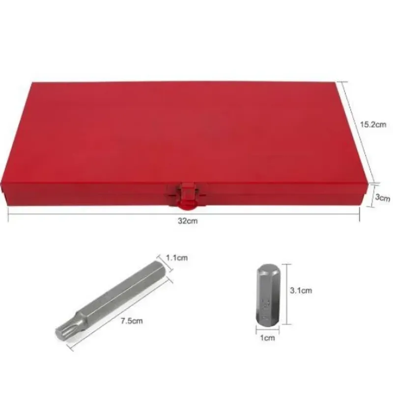 Casa si Gradina - Constructii - Scule de mana si unelte - Seturi scule - Trusa 41 biti torx Rico profesional - Infinity.ro
