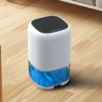 Electronice si Electrocasnice - Climatizare si sisteme de incalzire - Aparate filtrare aer - Dezumidificatoare - Dezumidificator aer Evoair HUMIX300, 300ml/24h, Silentios, Lumina Ambientala in 7 culori, Rezervor 1l, Alb - Infinity.ro