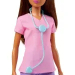 Jucarii, Copii si Bebe - Jucarii si jocuri - Papusi si accesorii - Papusi - Papusa Barbie Asistenta medicala, satena - Infinity.ro