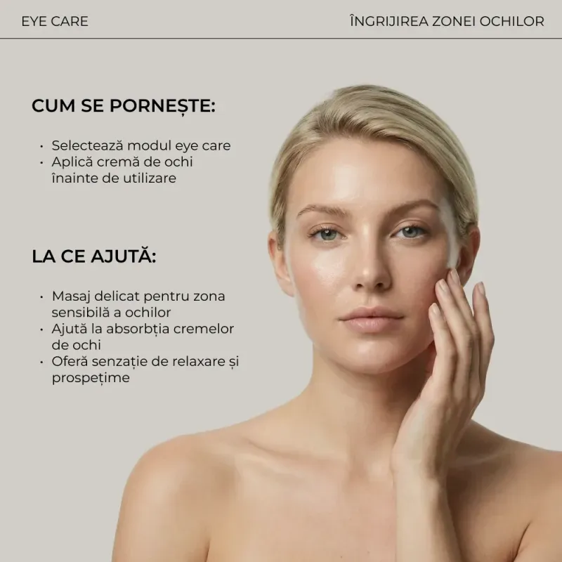 Ingrijire personala si Cosmetice - Aparate si accesorii ingrijire personala - Aparate cosmetice - Aparate intretinere si ingrijire corporala - Aparat profesional pentru tratament facial si intinerirea pielii 7 in 1, IMA Trend®, Vibratii EMS, Masaj facial, Lifting - Infinity.ro