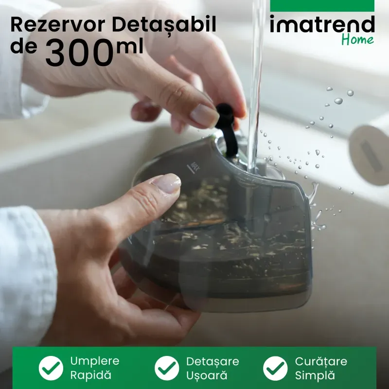 Electronice si Electrocasnice - Ingrijirea tesaturilor - Aparate de calcat cu aburi - Aparat de Calcat Vertical Portabil cu Aburi IMA Trend 1800W, Rezervor 300ml, Incalzire Rapida 30s - Infinity.ro