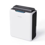 Electronice si Electrocasnice - Climatizare si sisteme de incalzire - Aparate filtrare aer - Dezumidificatoare - Dezumidificator aer Evoair HUMIXDUO, 500ml/24h, Lumina Ambientala, Rezerva cu Silicagel, Timer 48h, Rezervor 2.5l, Alb - Infinity.ro