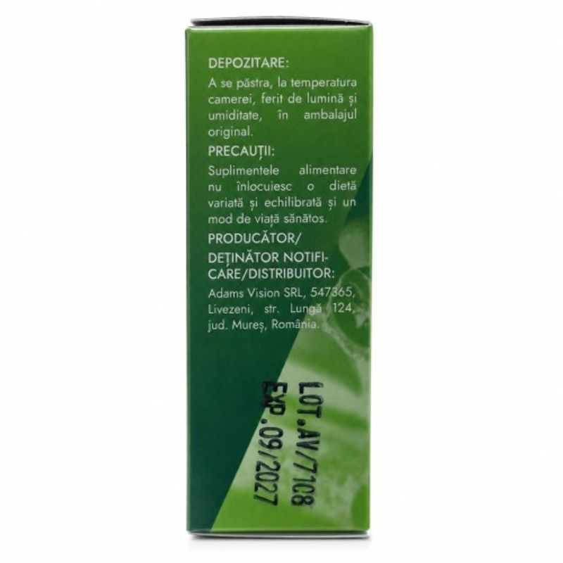 Ingrijire personala si Cosmetice - Sanatate si wellness - Suplimente alimentare - Alte suplimente alimentare - Ulei esential de Scortisoara, uz intern, 10ml, Adams Supplements - Infinity.ro
