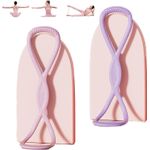 Sport si Outdoor - Fitness - Accesorii fitness - Benzi elastice fitness - Benzi de rezistenta pentru antrenament de forta, banda de fitness in forma de 8, set  2 bucati - Infinity.ro