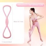 Sport si Outdoor - Fitness - Accesorii fitness - Benzi elastice fitness - Benzi de rezistenta pentru antrenament de forta, banda de fitness in forma de 8, set  2 bucati - Infinity.ro