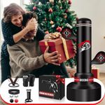 Sport si Outdoor - Sporturi de contact - Saci de box si accesorii - Set sac de box neumplut cu manusi, coarda sarit, pompa - Infinity.ro