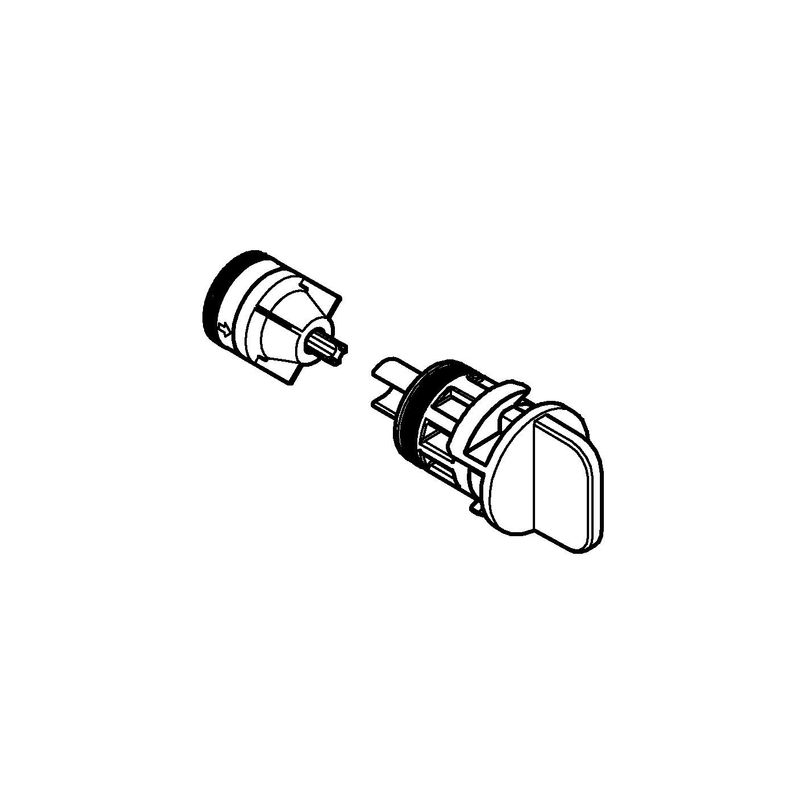 Casa si Gradina - Sanitare - Lavoar baie si accesorii - Accesorii baterii sanitare - Filtru Grohe 49069000, 2 bucati pachet, smartcontrol gama compatibila, sisteme de dus utilizare, Crom - Infinity.ro
