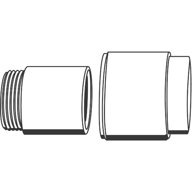 Casa si Gradina - Sanitare - Lavoar baie si accesorii - Accesorii baterii sanitare - Extensie baterii Grohe 46238000, grohe brand, universal model compatibil, pentru baterii cu montaj pe perete - Infinity.ro