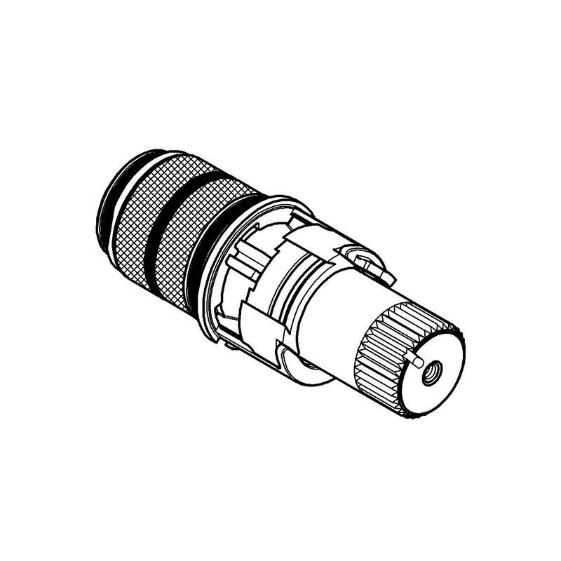 Casa si Gradina - Sanitare - Lavoar baie si accesorii - Accesorii baterii sanitare - Cartus cu termostat Grohe 47439000, 50 mm, 1 compatibilitate, pentru baterii cu termostat, TurboStat - Infinity.ro