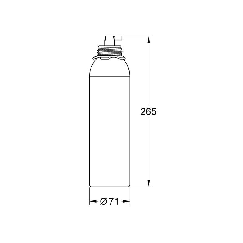 Casa si Gradina - Sanitare - Lavoar baie si accesorii - Accesorii baterii sanitare - Cartus curatare Grohe 40434001, 265 mm, blue home, blue professional gama compatibila, igienic, Albastru - Infinity.ro