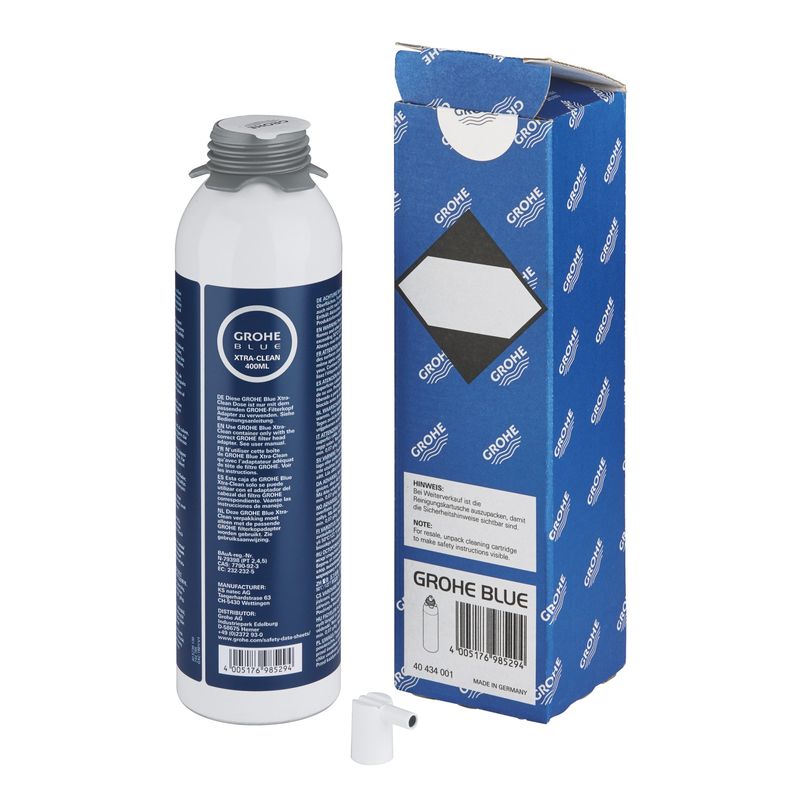 Casa si Gradina - Sanitare - Lavoar baie si accesorii - Accesorii baterii sanitare - Cartus curatare Grohe 40434001, 265 mm, blue home, blue professional gama compatibila, igienic, Albastru - Infinity.ro