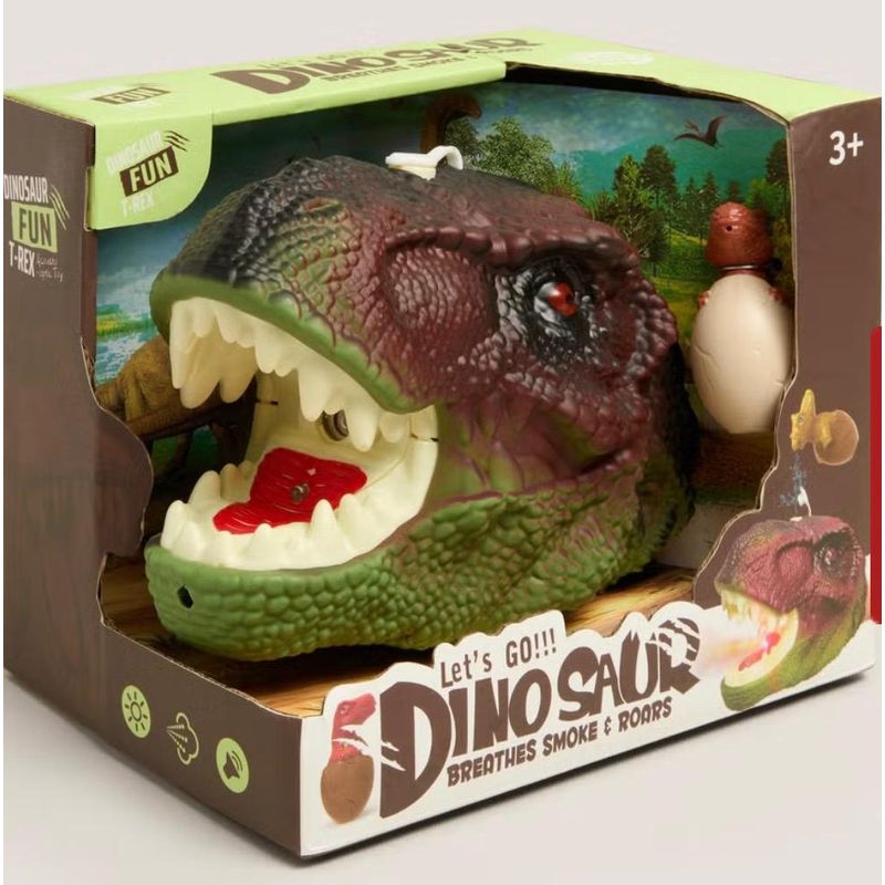 Jucarii, Copii si Bebe - Jucarii si jocuri - Jucarii & jocuri educative - Jucarii interactive - Jucarie Interactiva Dinozaur T Rex, Efect De Vapori, Lumini Si Sunete, 3 Ani+ - Infinity.ro