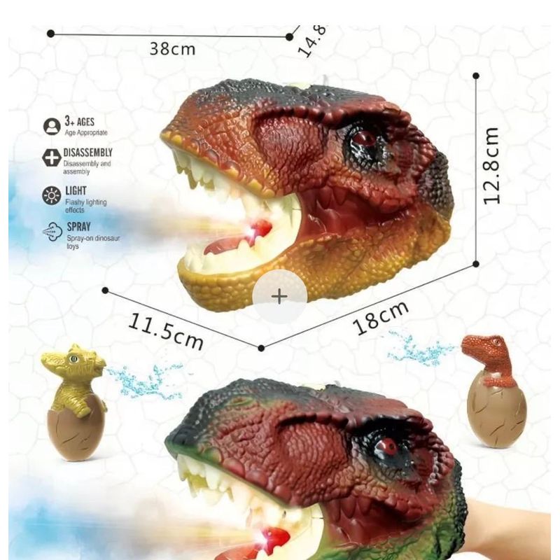 Jucarii, Copii si Bebe - Jucarii si jocuri - Jucarii & jocuri educative - Jucarii interactive - Jucarie Interactiva Dinozaur T Rex, Efect De Vapori, Lumini Si Sunete, 3 Ani+ - Infinity.ro
