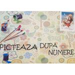Jucarii, Copii si Bebe - Jucarii si jocuri - Jucarii & jocuri educative - Seturi pictura si desen - Pictura Pe Numere Pe Sasiu Din Lemn, Set Creativ, 40 X 50 Cm - Infinity.ro