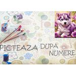 Jucarii, Copii si Bebe - Jucarii si jocuri - Jucarii & jocuri educative - Seturi pictura si desen - Pictura Pe Numere Pe Sasiu Din Lemn, Set Creativ, 40 X 50 Cm - Infinity.ro