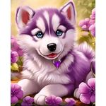 Jucarii, Copii si Bebe - Jucarii si jocuri - Jucarii & jocuri educative - Seturi pictura si desen - Pictura Pe Numere Pe Sasiu Din Lemn, Set Creativ, 40 X 50 Cm - Infinity.ro