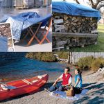 Casa si Gradina - Gradina si terasa - Umbrele si pavilioane - Pavilioane - Prelata Multifunctionala Albastra 2x3m - Infinity.ro