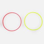 Sport si Outdoor - Accesorii si echipamente sportive - Gimnastica - Cerc Hula Hoop Colorat, 60 cm, Galben sau Fucsia - Infinity.ro