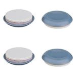 Casa si Gradina - Mobilier - Feronerie si accesorii mobila - Glisoare rotunde pentru mobilier, Set 4 buc, 3 cm, Gri - Infinity.ro