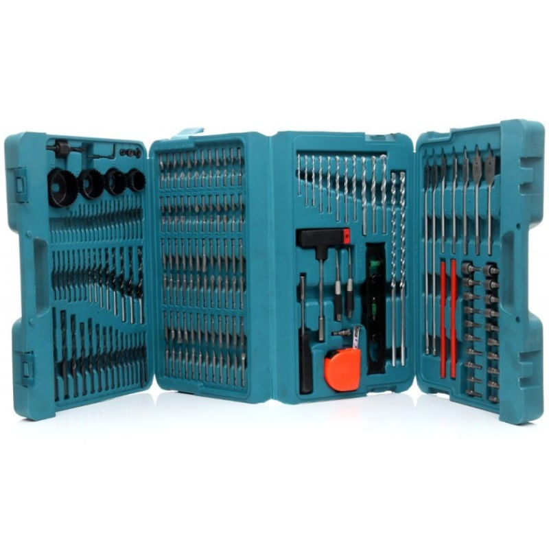 Casa si Gradina - Constructii - Scule de mana si unelte - Seturi scule - Set scule, burghie, freze 217 piese KraftDele KD990 TBC - Infinity.ro