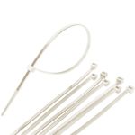 PC, gaming si accesorii - Retelistica - Cabluri si accesorii - Coliere Plastic Alb Organizare Cabluri Set 150 Bucati - Infinity.ro