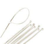 PC, gaming si accesorii - Retelistica - Cabluri si accesorii - Coliere Plastic Alb Organizare Cabluri Set 150 Bucati - Infinity.ro