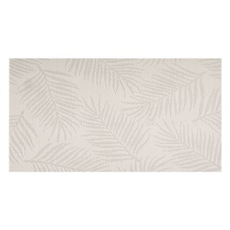 Casa si Gradina - Bucatarie si vesela - Vesela si tacamuri - Farfurii si boluri - Suport farfurie bej cu model frunze tropicale, 45x30 cm - Infinity.ro