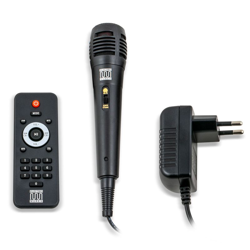 TV, Audio-Video si Foto - Portabile audio - Boxe portabile - Boxa portabila Bluetooth cu microfon si telecomanda Electromures EM 1008 - Infinity.ro
