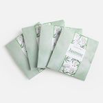 Casa si Gradina - Decoratiuni - Aromaterapie si lumanari - Odorizante camera - Pliculete parfumate cu aroma de iasomie, set 4 bucati, verde - Infinity.ro