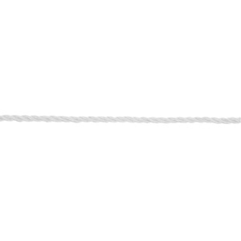 Fashion, accesorii si bijuterii - Femei - Incaltaminte femei - Accesorii incaltaminte - Siret rasucit ecru, 10 m x 4 mm, textil - Infinity.ro