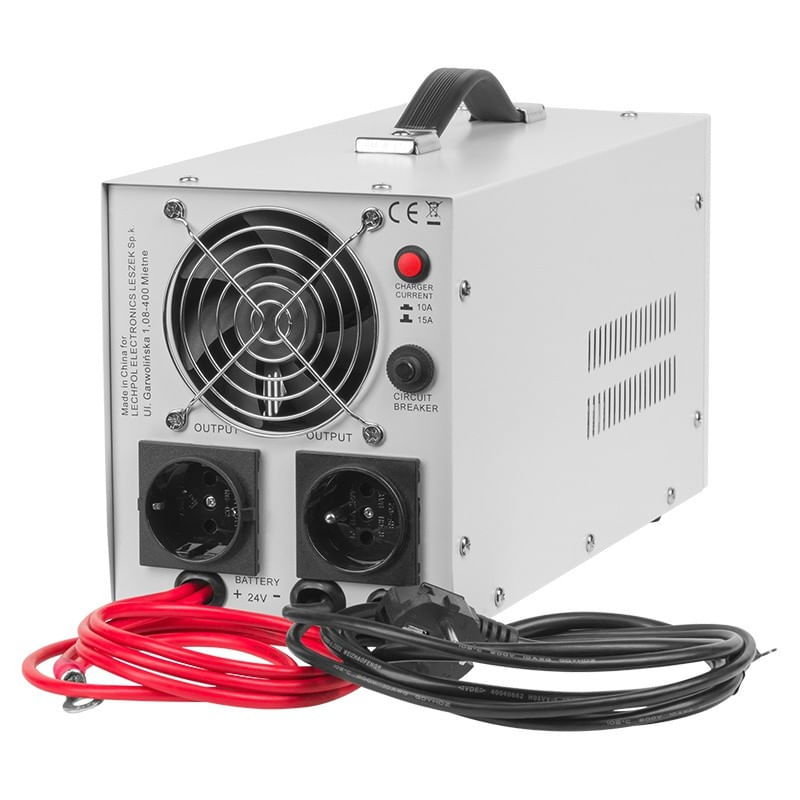 PC, gaming si accesorii - UPS-uri - UPS-uri fara management - Ups pentru centrale termice, sinusoida pura, 1500VA, 1050W, 24V, Kemot, URZ3427 - Infinity.ro