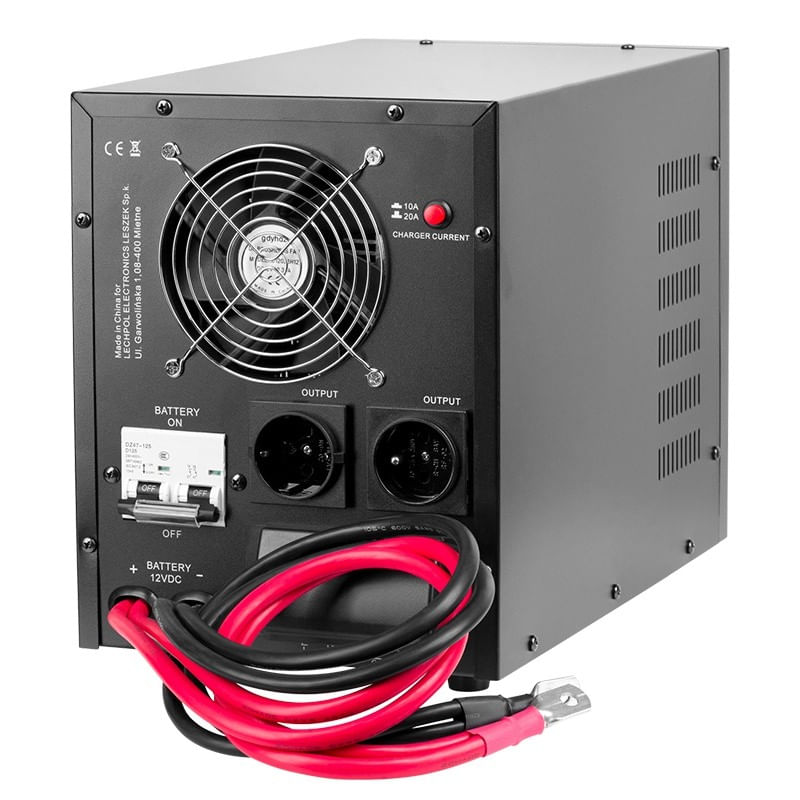 PC, gaming si accesorii - UPS-uri - UPS-uri fara management - Ups pentru centrale termice, sinusoida pura, 2200VA, 1600W, 12V, Kemot, URZ3431B - Infinity.ro