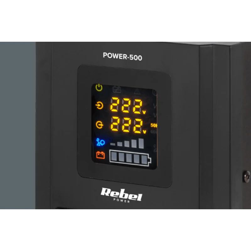 PC, gaming si accesorii - UPS-uri - UPS-uri fara management - UPS centrale termice, functii multiple, sinusoida pura, 1000VA, 700W, 12V, Rebel, RB-4003 - Infinity.ro
