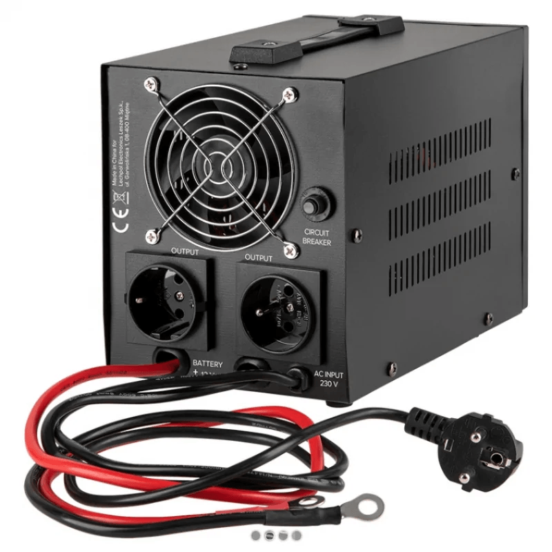 PC, gaming si accesorii - UPS-uri - UPS-uri fara management - UPS centrale termice, functii multiple, sinusoida pura, 800VA, 500W,12V, Rebel, RB-4002 - Infinity.ro
