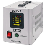 PC, gaming si accesorii - UPS-uri - UPS-uri fara management - UPS Centrala, 900VA 500W cu Ecran LCD si Sinusoidala Pura, Utilizeaza Baterie 12V, Ted Electric TED000361, RSGA0061526 - Infinity.ro