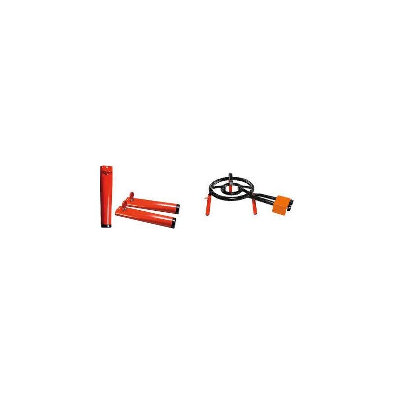 Sport si Outdoor - Camping - Bucatarie de camping - Arzatoare si accesorii - Set suport 3 picioare pentru arzatoare paella, paellero, Garcima, GRC40004 - Infinity.ro