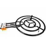 Sport si Outdoor - Camping - Bucatarie de camping - Arzatoare si accesorii - Pirostrie cu 3 cercuri arzatoare, diametru 70 cm, arzator gaz G-30, GPL, avizat CE, M-70 GRC20700 - Infinity.ro