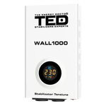 PC, gaming si accesorii - UPS-uri - Stabilizatoare de tensiune - Stabilizator automat tensiune de perete 1000VA Wall Ted TED-AVR1000WA - Infinity.ro