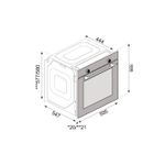Electronice si Electrocasnice - Aragazuri, cuptoare si hote - Cuptoare - Cuptoare incorporabile - Cuptor electric incorporabil Zilan ZLN6420, 73 L, 6 functii de gatire, grill, negru si inox - Infinity.ro